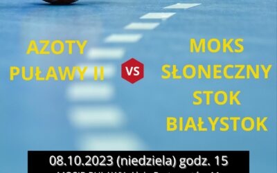 Pierwszy mecz w sezonie!