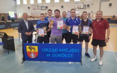 Jakub Juchniewicz ponownie wygrywa Mistrzostwa Sokółki w tenisie stołowym